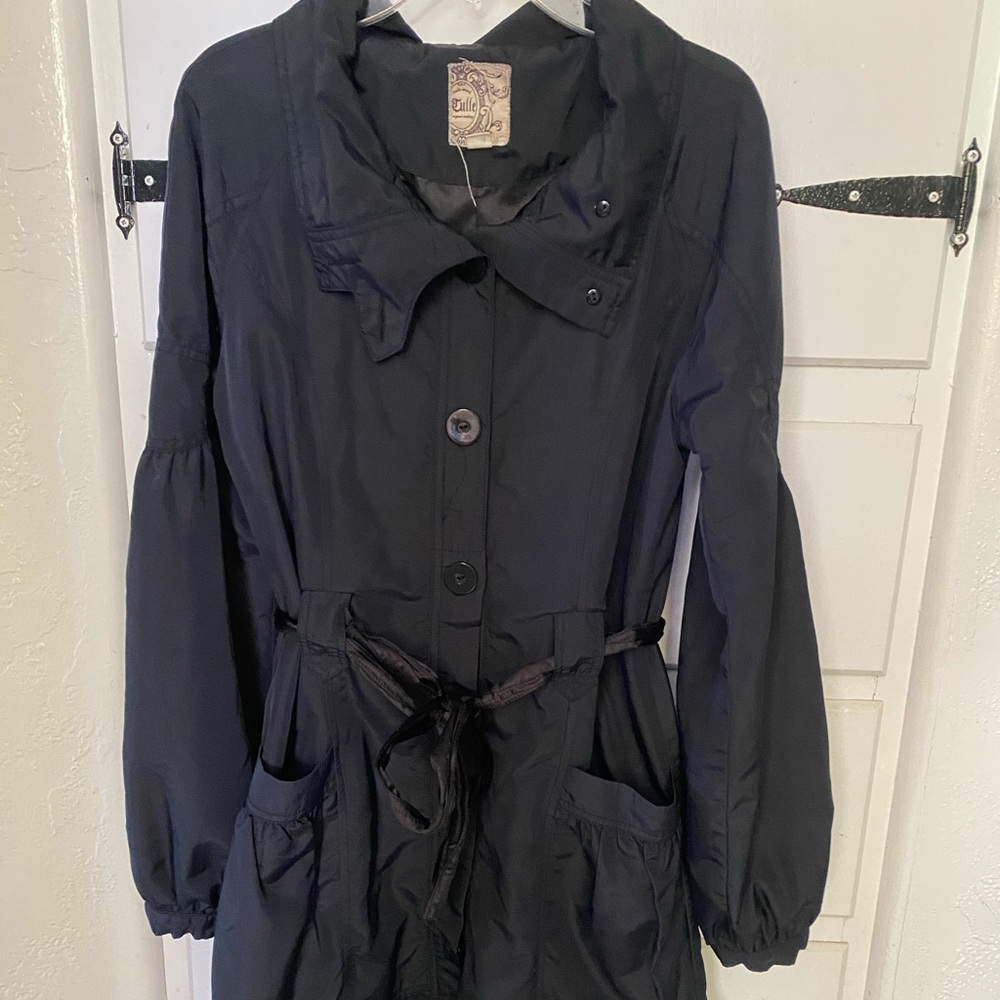 Tulle Light Weight Rain Coat